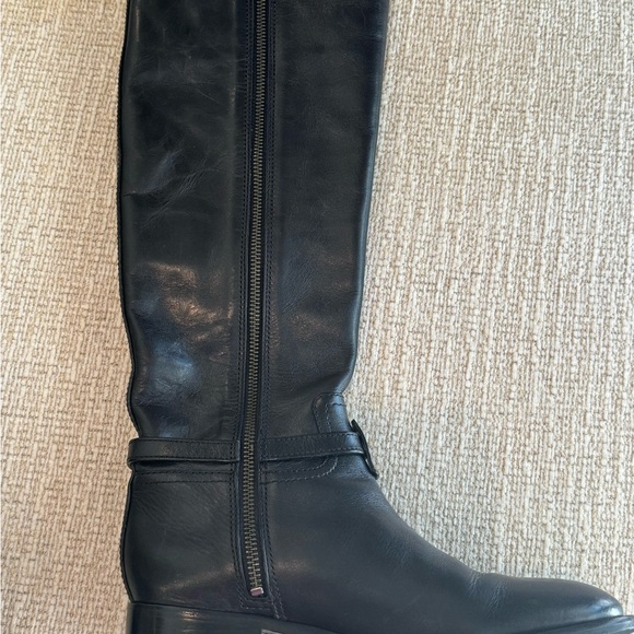 New… TORY BURCH Riding boots in black size 7.5 - Picture 2 of 7